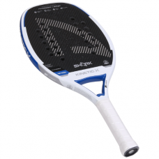 RAQUETE SHARK BEACH TENNIS KINETIC X - BRANCO/CARBONO/AZUL